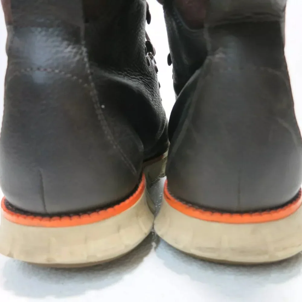 Cole Haan Men's Grand Os. Chukka Boots Nubuck Black C25585 Casual Men Shoes 12 M